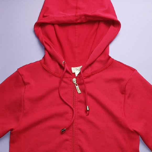 Love J Red and Fitted Raglan Hoodie Set - Picture 2 of 14